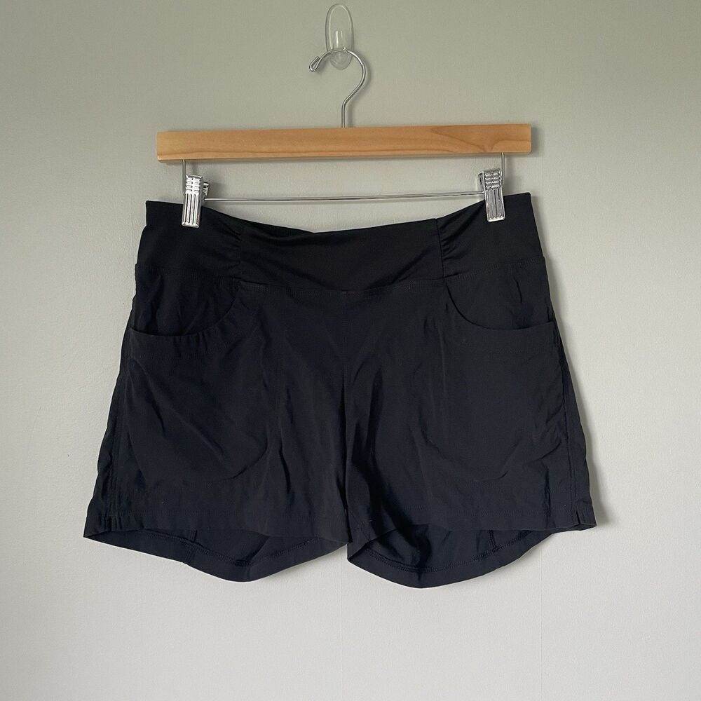 Mountain Hardwear Athletic Outdoor Hiking Shorts Gorpcore Black Women's Size Med